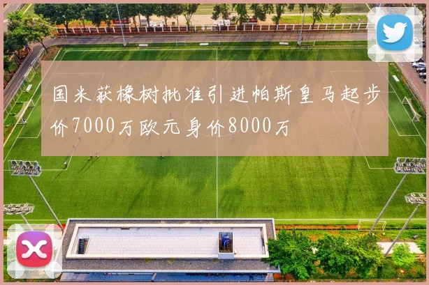 国米获橡树批准引进帕斯皇马起步价7000万欧元身价8000万